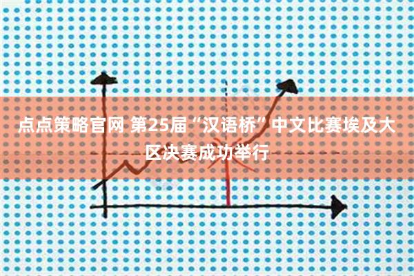 点点策略官网 第25届“汉语桥”中文比赛埃及大区决赛成功举行